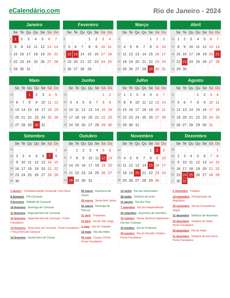 Calendário 2024